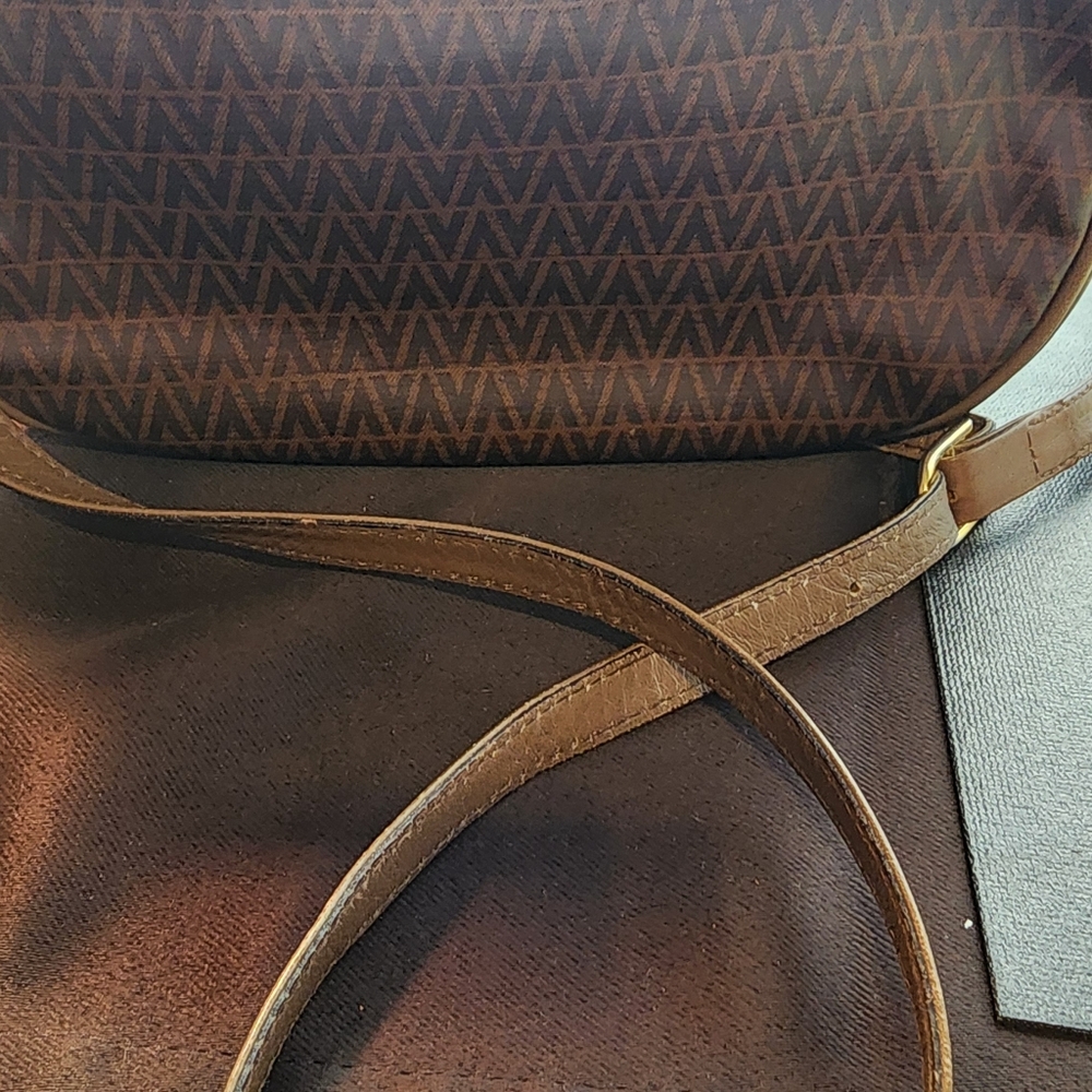 EUC Mario Valentino Authentic  Monogram Crossbody Bag - Picture 9 of 14
